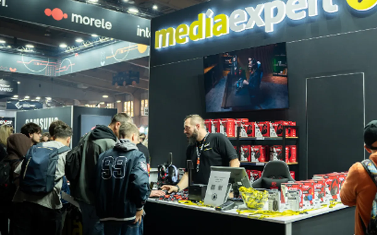 Stoisko Media Expert na PGA 2024